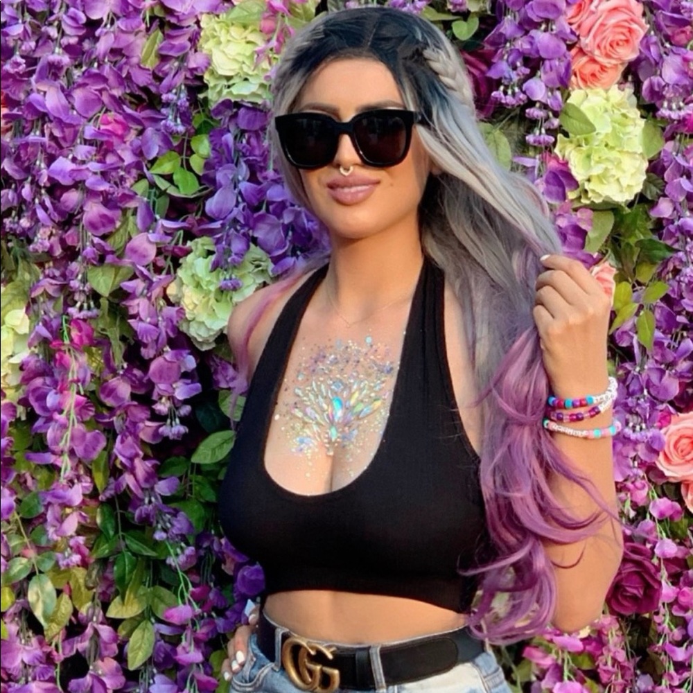 Lace front wig